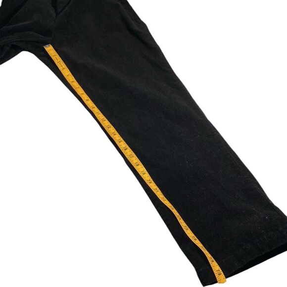 LANDS' END Black Corduroy Trouser Pants - Picture 8 of 8